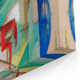 Franz Marc's Abstract Animals - Expressionist Wall Art for Home