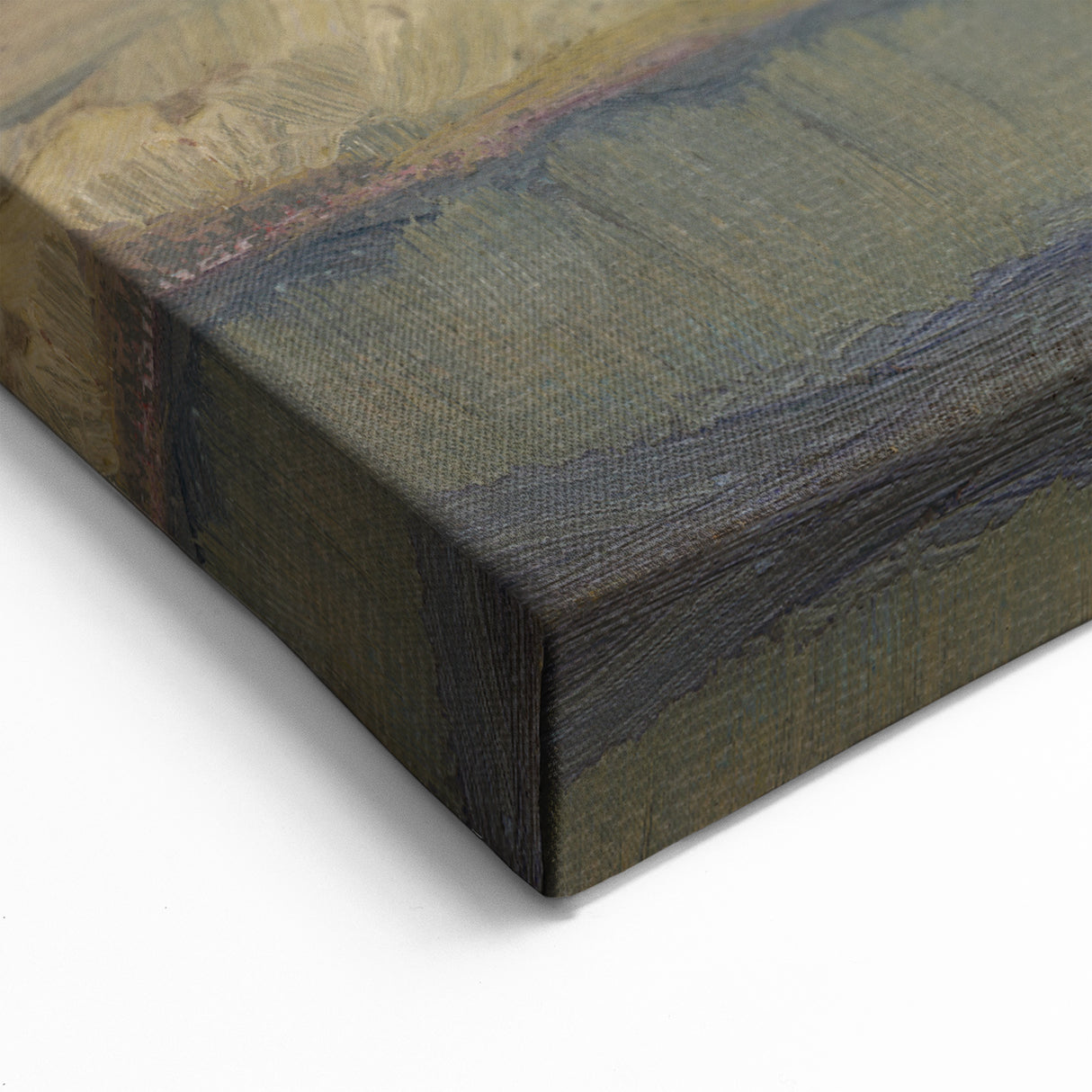 Expressionist River Landscape - Vibrant Decorative Wall Art