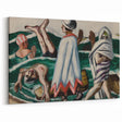Max Beckmann's Expressionist Beach Scene - Vibrant Wall Art Decor
