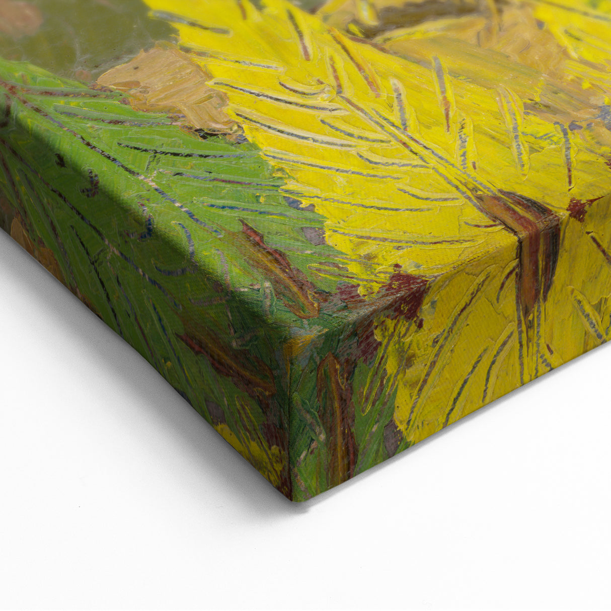 Vibrant Expressionist Lumberjack - Bold Nature-Inspired Wall Art