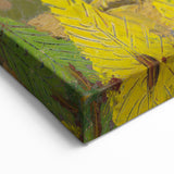 Vibrant Expressionist Lumberjack - Bold Nature-Inspired Wall Art