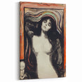 Edvard Munch's Madonna - Iconic Expressionist Oil Painting Print