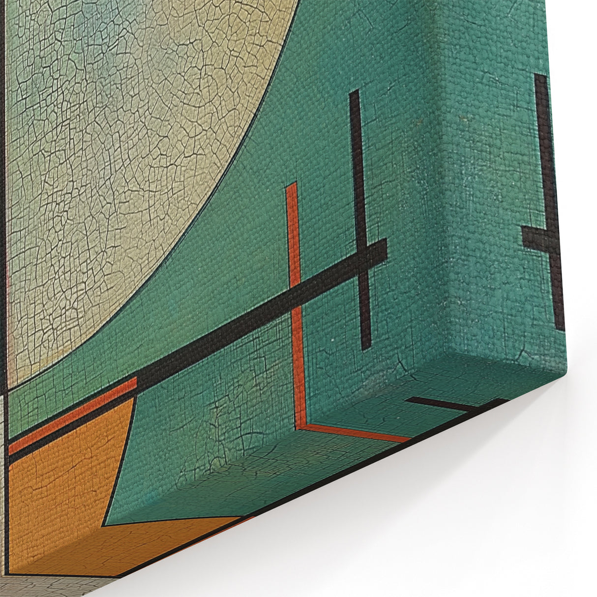 Modern Geometric Art Prints - Abstract Geometric Shapes Wall Decor