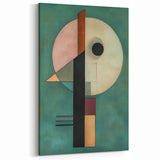 Contemporary Abstract Canvas - Geometric Shapes Artwork Wall Art