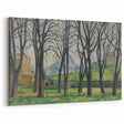 Modern Wall Art: Serene Landscape with Chestnut Trees