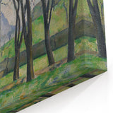 Modern Wall Art: Serene Landscape with Chestnut Trees