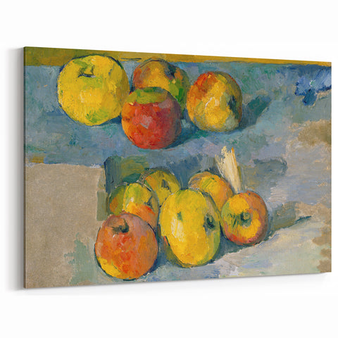 Modern Wall Art: Vibrant Still Life with Apples