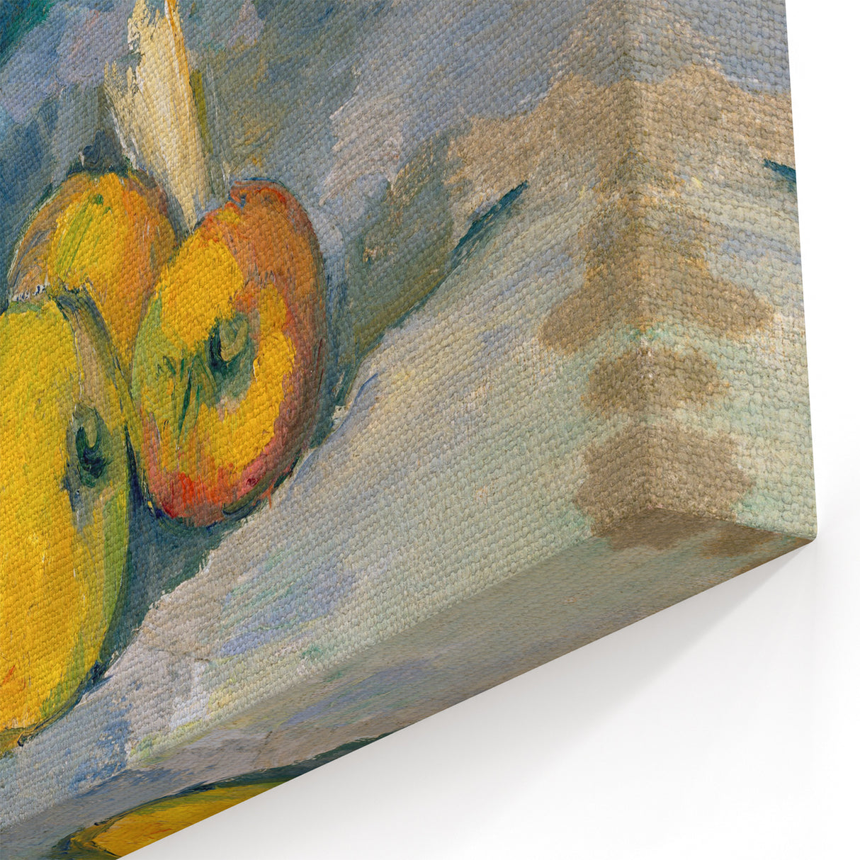 Modern Wall Art: Vibrant Still Life with Apples