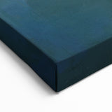 Modern Geometric Art Prints - Teal and Gold Abstract Canvas Decor