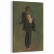 Romanticism Art - Young Man with Pipe by Ladislav Mednyánszky Print