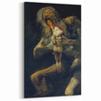 Famous Romantic Era Art - Goya's Saturn Devouring His Son Canvas Art