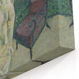 Expressionism Wall Art - Modern Nude Figure Interior Painting