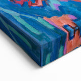 Expressionism Wall Art - Vibrant Bohemian Interior Scene Painting