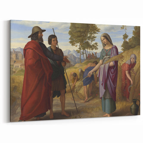Famous Romantic Era Art: "Ruth in the Field of Boaz" by Julius Schnorr