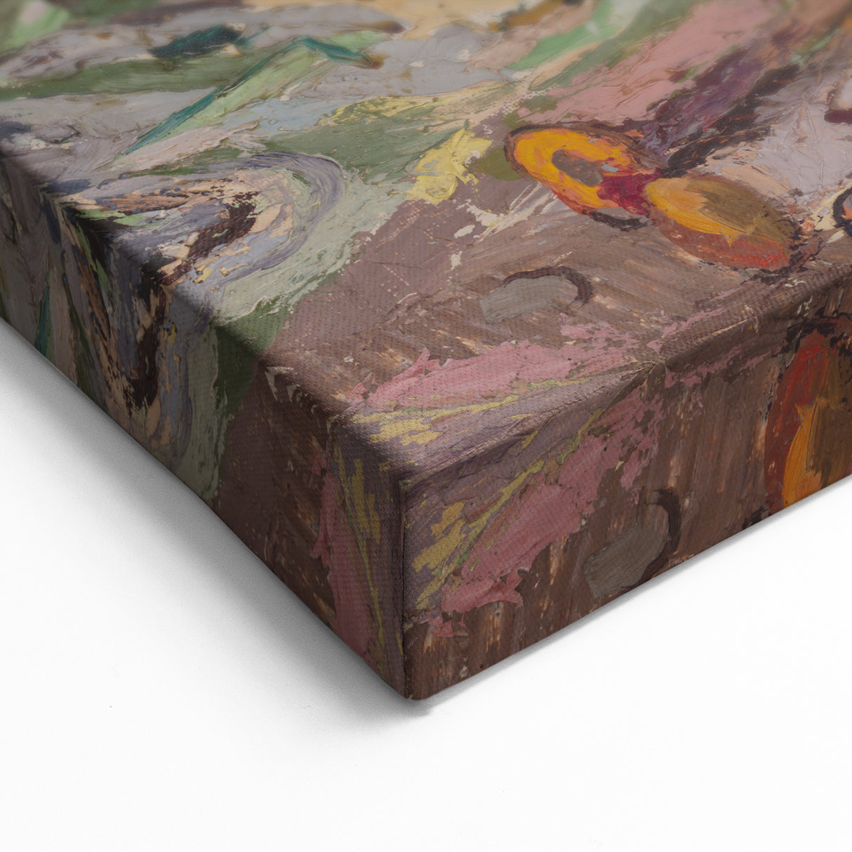 Expressionism Wall Art - Vibrant Mountain Morning Scene Painting