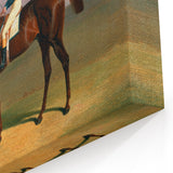 Romanticism Art - Margrave with Jockey - Classic Equestrian Print