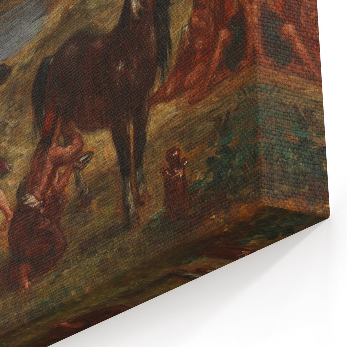 Ovid Among the Scythians by Delacroix - Romanticism Art Print