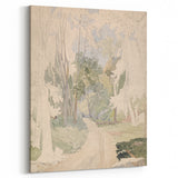 A Road Through a Wood - Romanticism Landscape Art Print