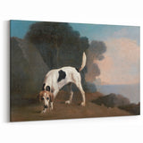 Foxhound by George Stubbs - Romanticism Animal Art Print