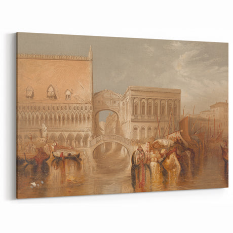 Venice - Bridge of Sighs - Romanticism Architecture Art Print