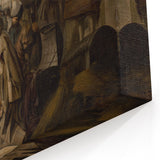 Baroque and Rococo Wall Art – Historical Scene Antique Art Print