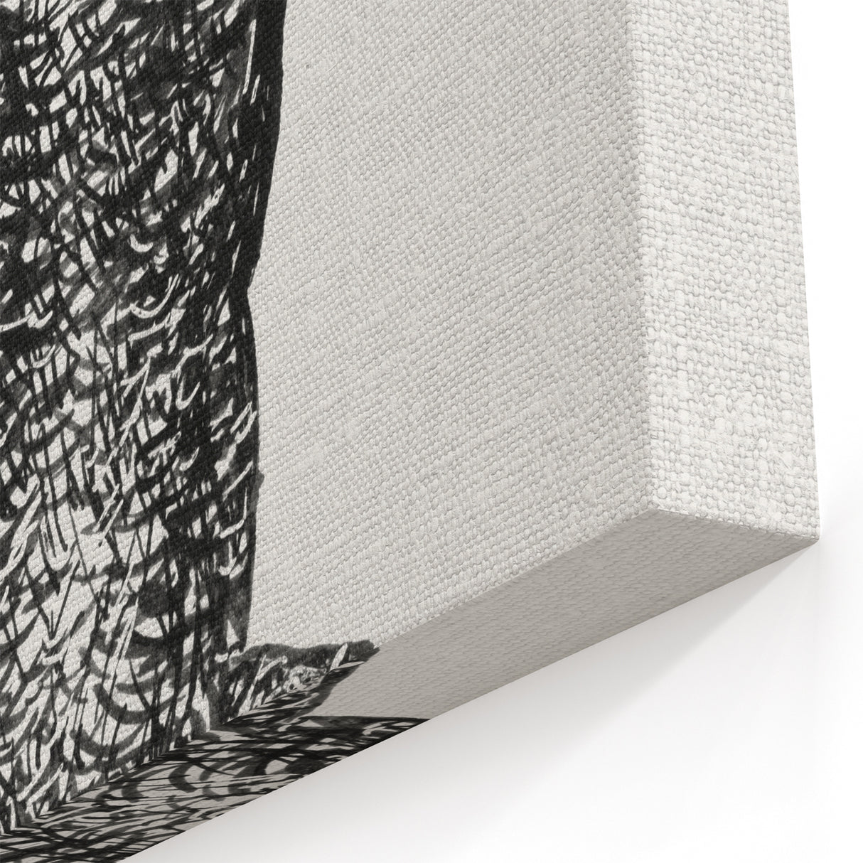 Expressionist Owl Wall Art - Bold Black & White Nature-Inspired Design