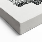 Expressionist Owl Wall Art - Bold Black & White Nature-Inspired Design