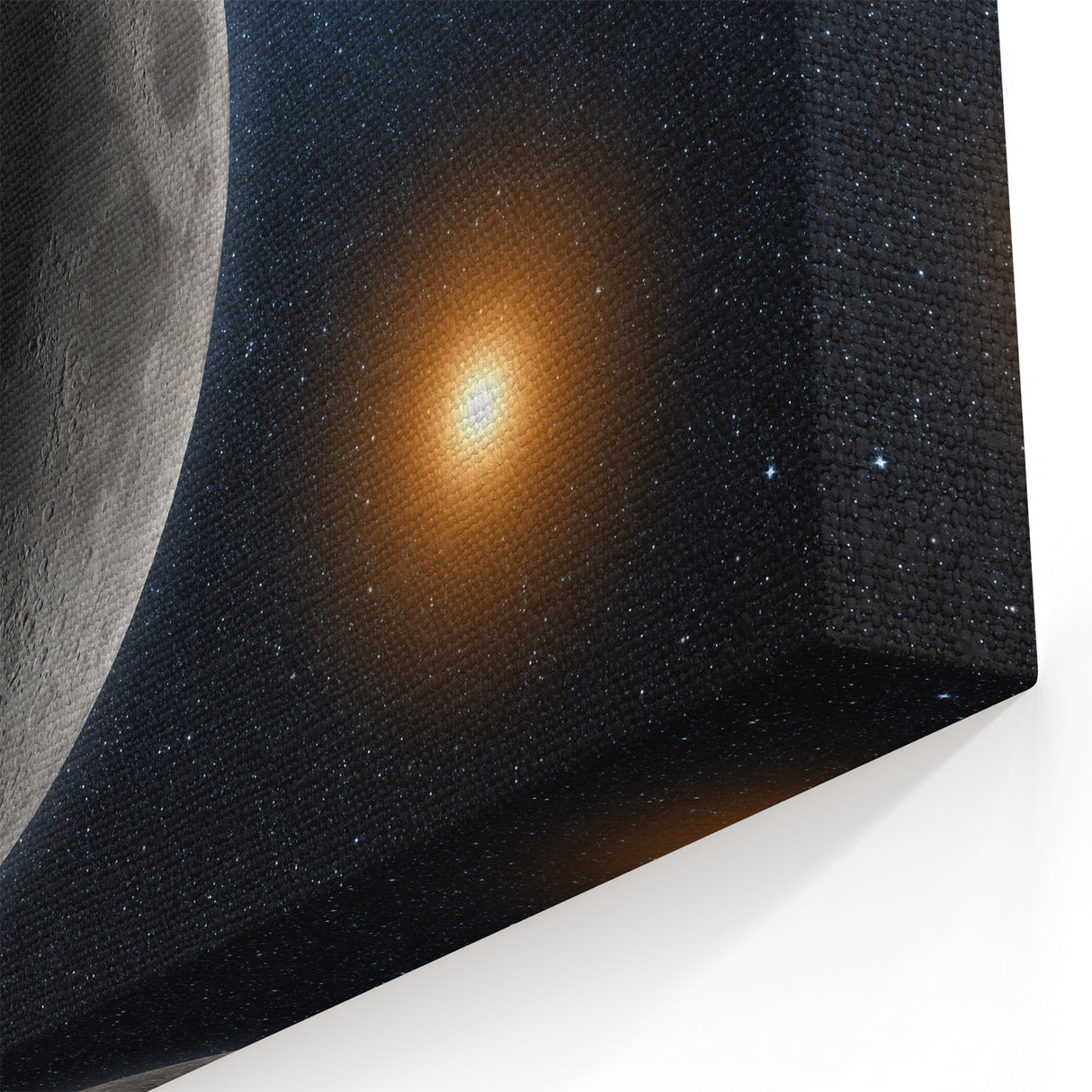 Lunar Eclipse Wall Art - NASA Space Exploration Canvas Print