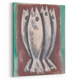 Modern Wall Art: Sea Ghosts - Expressive Maritime Composition
