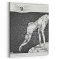 Modern Wall Art: The Monarchist - Thoughtful Surrealist Sketch