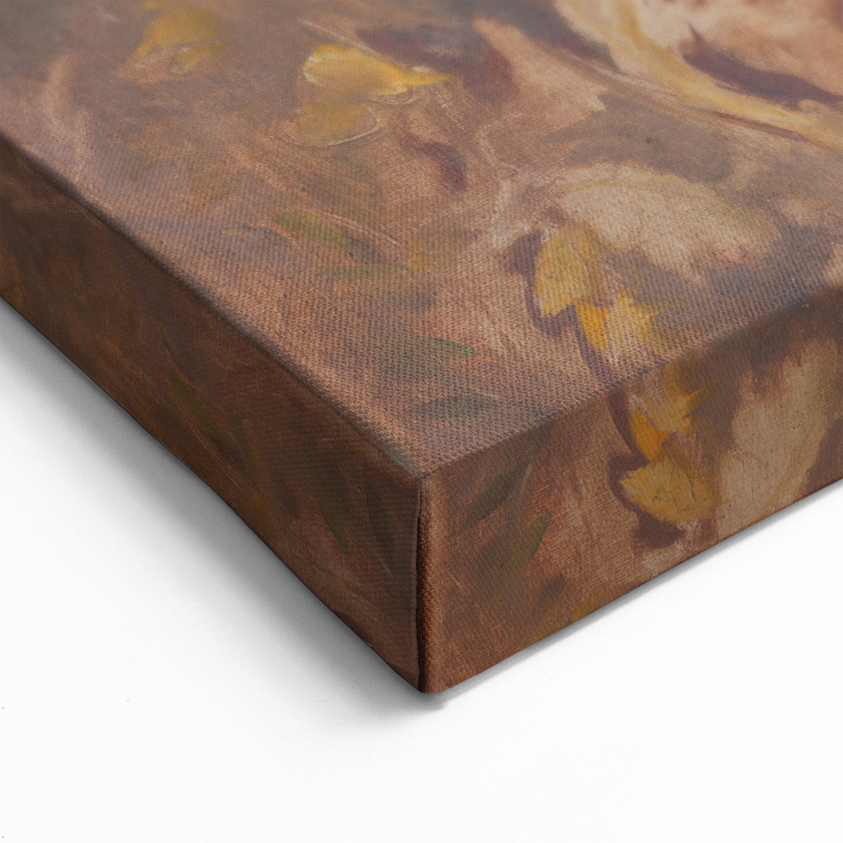 Modern Wall Art: Rustic Autumn Farming Scene with Earthy and Warm Tones