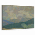 Modern Wall Art: Serene Mountain Landscape by Zolo Palugyay