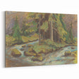 Modern Wall Art: Tranquil Brook Scene by Zolo Palugyay