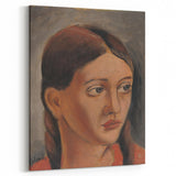 Portrait Wall Art: Girl's Head by Mikuláš Galanda