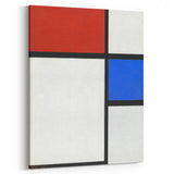Composition No. II with Red and Blue - Piet Mondrian (1929)