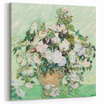 Vincent van Gogh Wall Art - Vase with Roses Canvas Prints