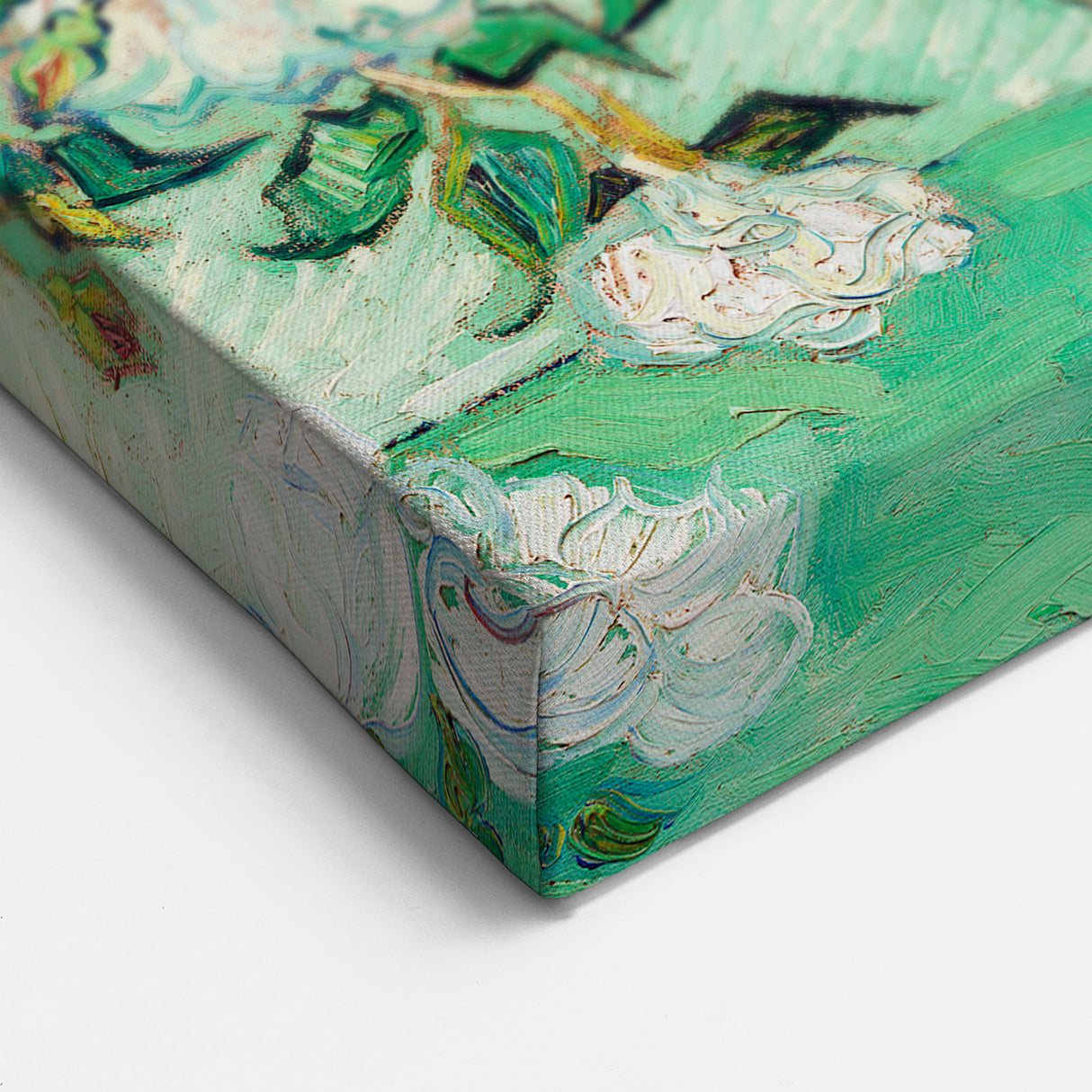 Vincent van Gogh Wall Art - Vase with Roses Canvas Prints
