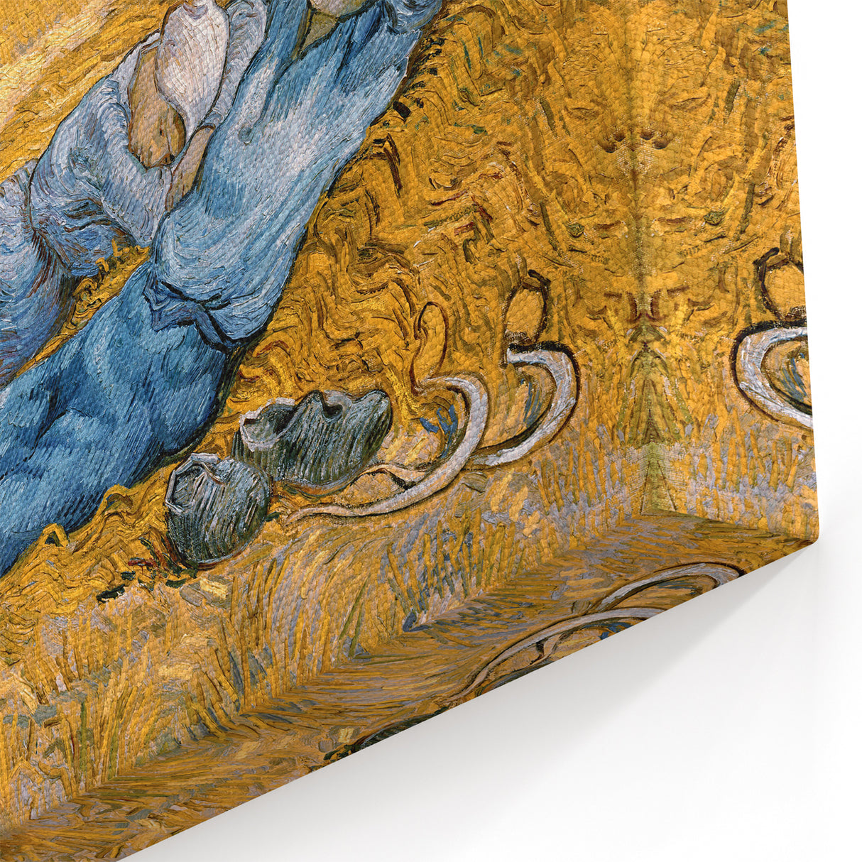 Vincent van Gogh Wall Art - Noon Rest from Work Canvas Print