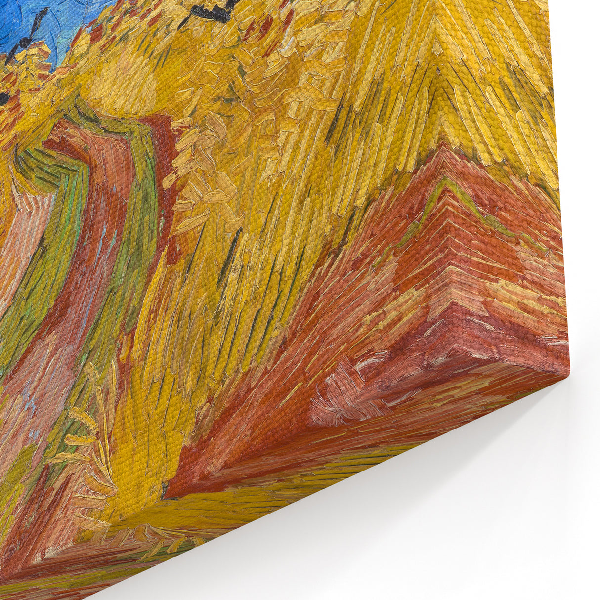 Famous Van Gogh Paintings - Wheatfield with Crows Canvas Print