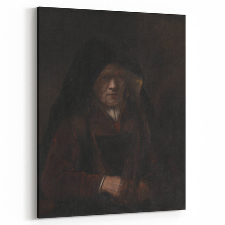 Baroque Art Portrait - Antique Art Print with Timeless Elegance