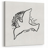 Expressionist Art: Peace Dove Commemorative Design