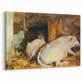 Classic Romantic Paintings: Three Oxen by John Singer Sargent