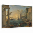 Baroque Harbor Scene - Baroque and Rococo Wall Art for Classic Interiors