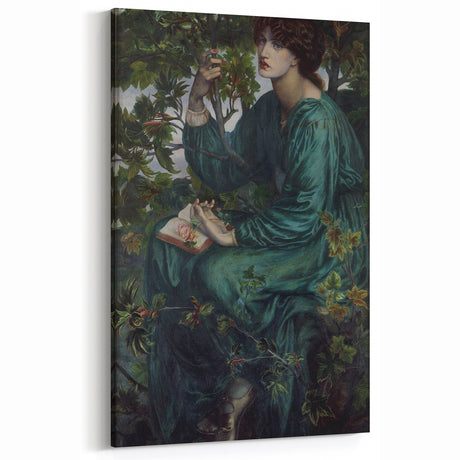 Famous Romantic Era Art: The Day Dream by Dante Gabriel Rossetti