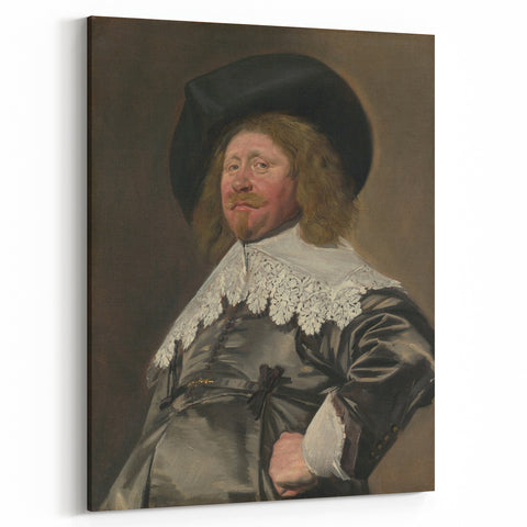 Baroque Portrait Art - Historical Antique Print for Elegant Wall Décor