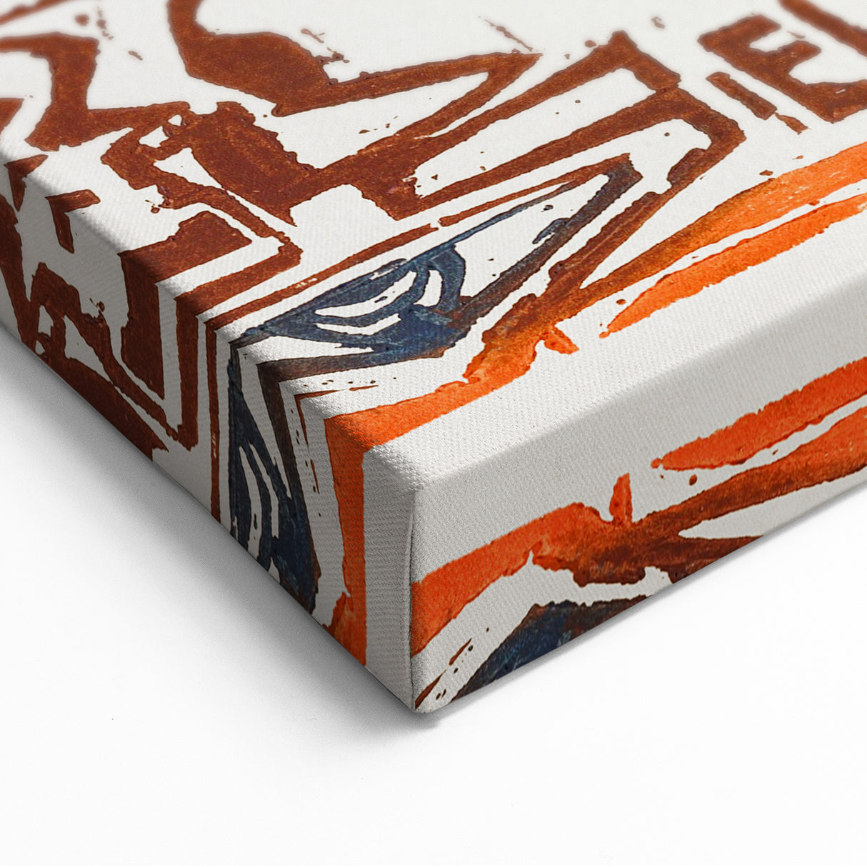 Expressionist Wall Art: Vibrant Abstract Emotional Burst