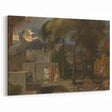Baroque and Rococo Wall Art – Classic Antique Print for Elegant Décor