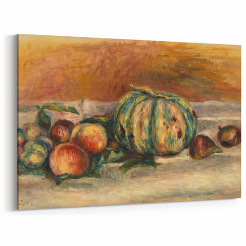 Impressionist Landscape - Forest Path and Trees Wall Art Print