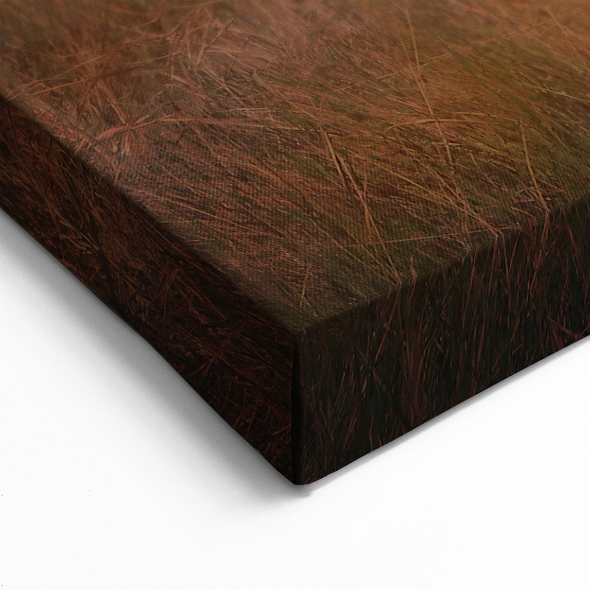 Rustic Countryside Wall Art - Scenic Sunset Rural Landscape Canvas