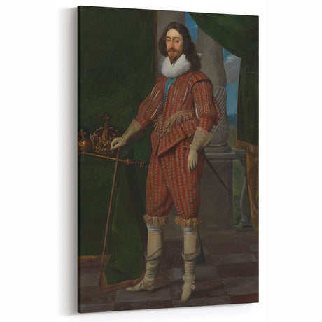 Baroque Art Print - Antique Elegance with Detailed Ornate Design